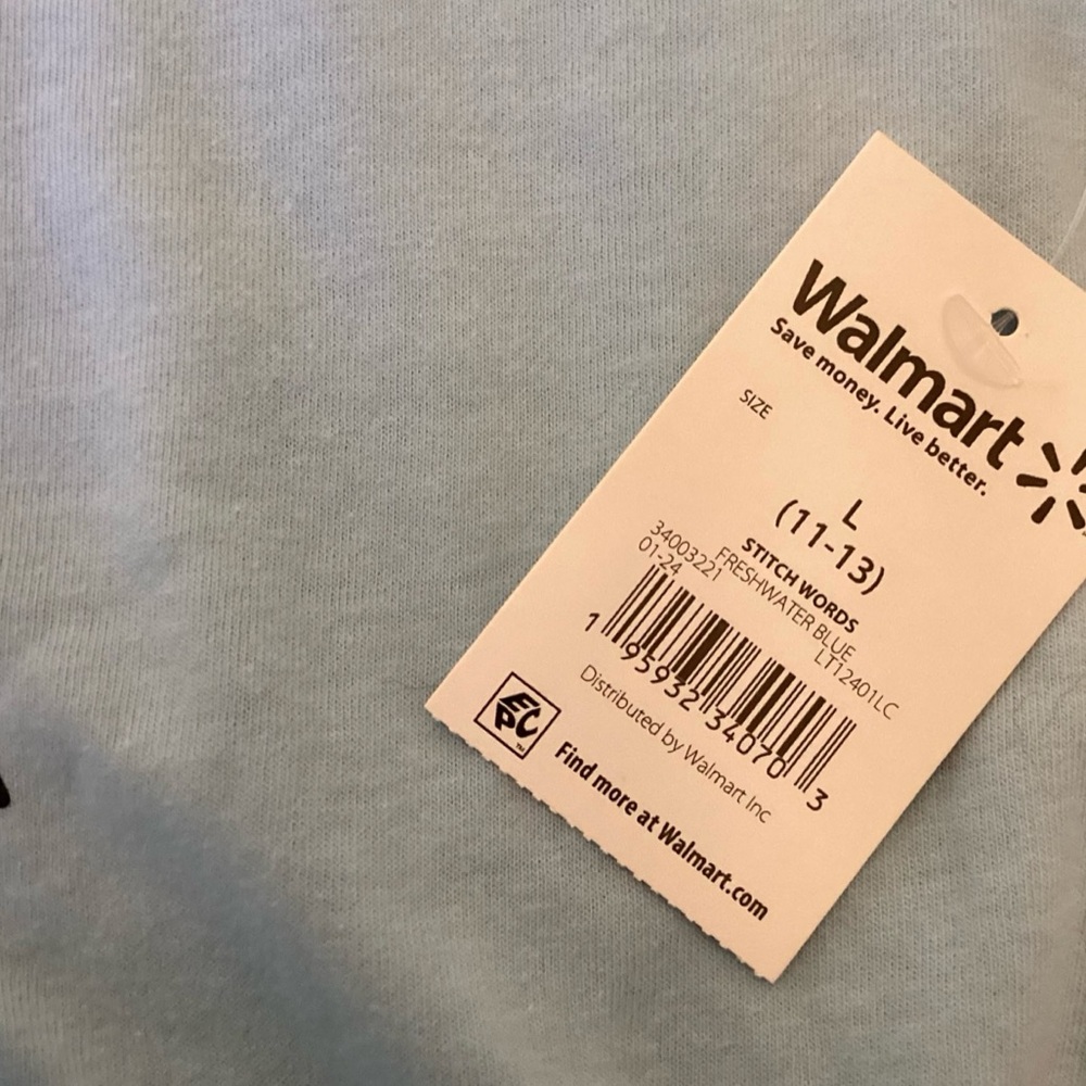 Disney “Stitch” Graphic Tee (NWT) (Size: Large/11-13) - Picture 9 of 10